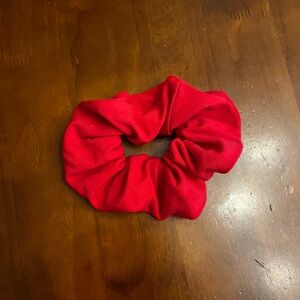 Cherry Red Oversized Scrunchie ARQ